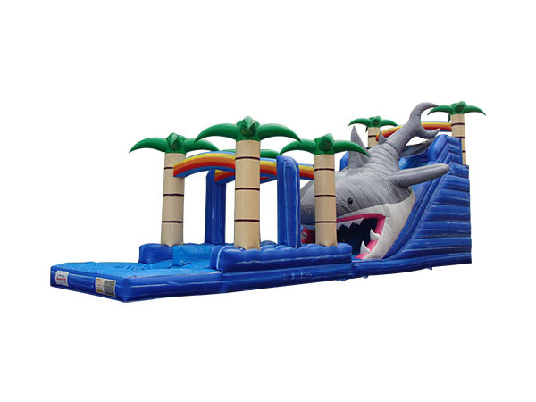 Commercial Inflatable Shark Water Slide