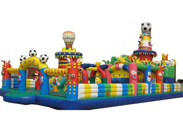 Football Theme Inflatable Park