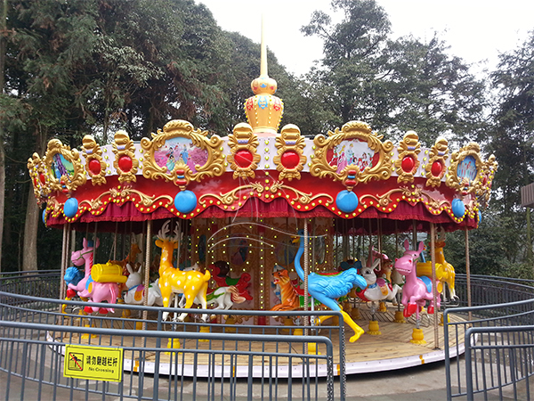 How manufacturers innovate carousel ride?