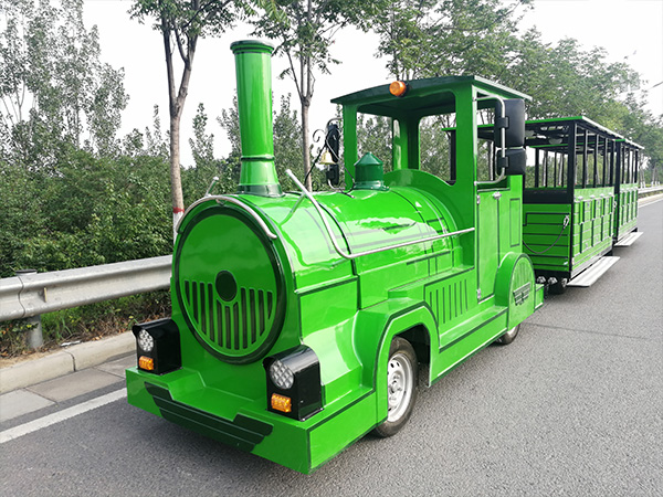 Crown trackless train delivery to Kenya