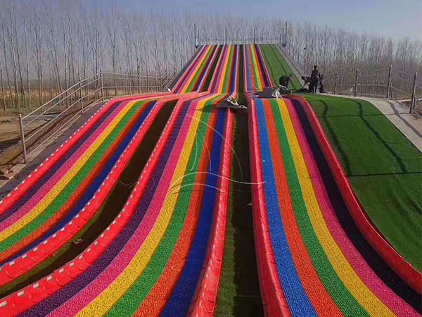 Wave Rainbow Dry Snow Slope Slide