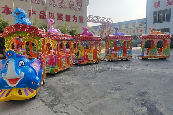 How to save electricity of amusement train ride?