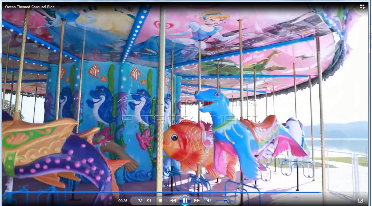 Large Luxury Carousel Ride For Our Client