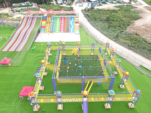 What are the advantages of community children's amusement park?